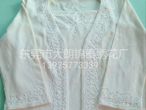 丝带绣，毛衣特种绣花