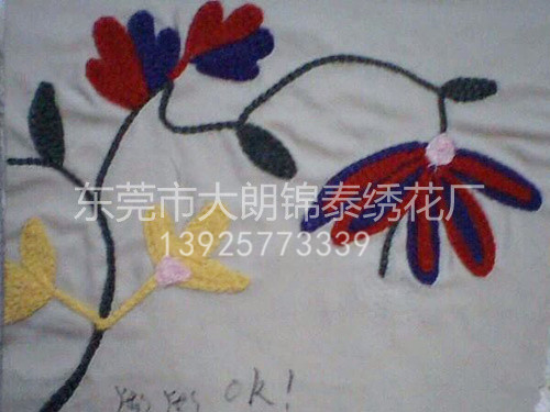 特种手摇绣花花朵