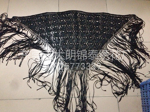 黑色手工艺编织