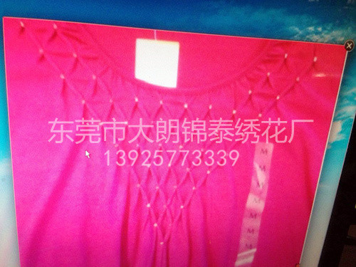 红色手工艺编织