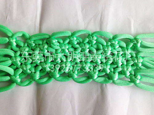 绿色手工艺编织