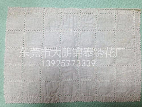 对丝格子布