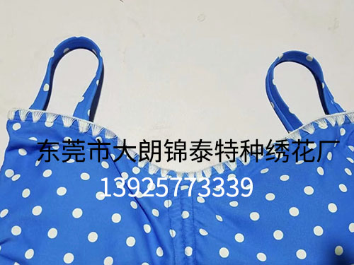 贝壳包边车花，