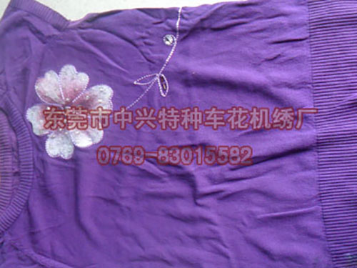 毛衣针毛+手摇绣
