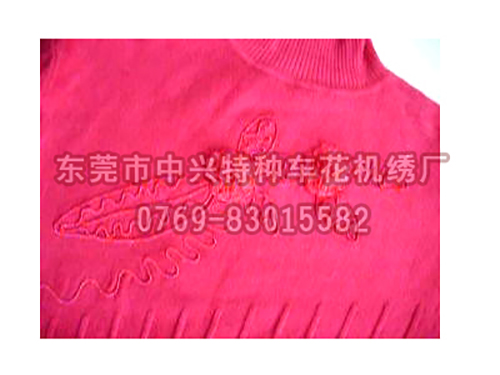 毛衣手摇绣花